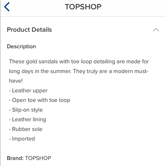 Topshop Sandals - Picture 5 of 5